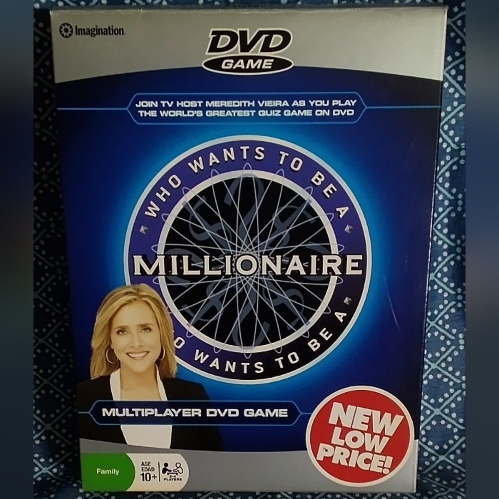 Who Wants To Be A Millionaire DVD Game